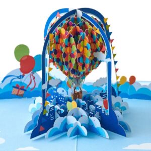 3D voščilnica Visoko Leteci Baloni – glavni prikaz