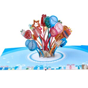 3D voščilnica Baloni– glavni prikaz