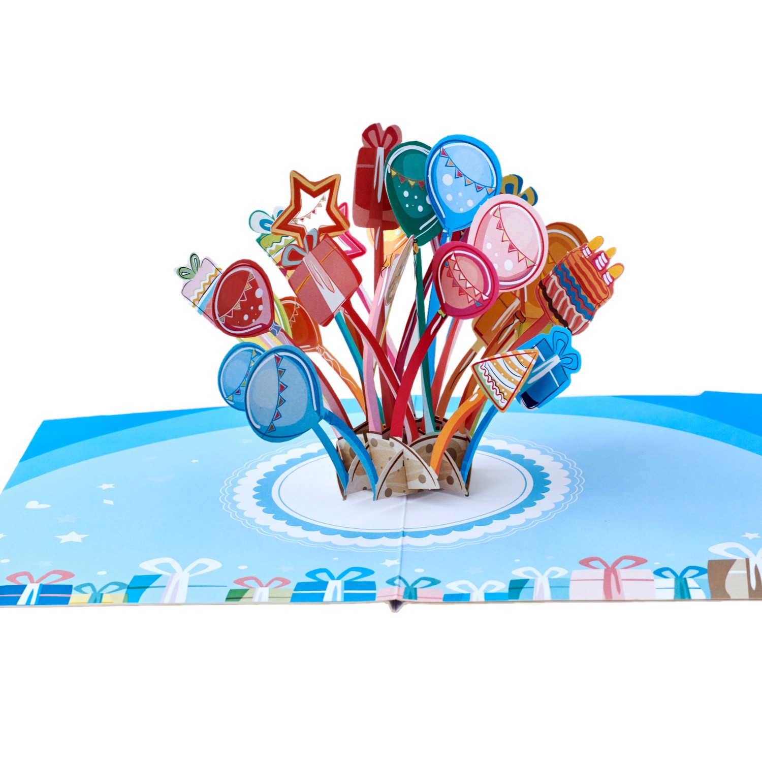 3D voščilnica Baloni– glavni prikaz